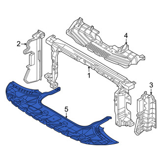 Kia OE - Front Radiator Support Splash Shield