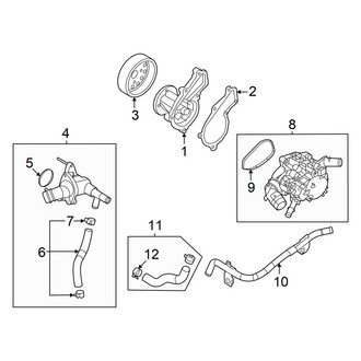 Kia OE - Cooling - Water Pump (2.0L)