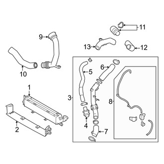 Kia OE - Cooling - Intercooler (C Engine VIN Character)