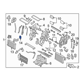 Kia OE - HVAC Heater Core Seal