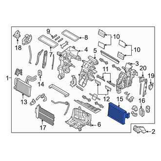 Kia OE - A/C Evaporator Core