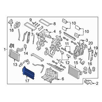 Kia OE - HVAC Heater Core Heater Element