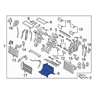 Kia OE - Heater Core Case