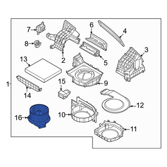 Kia OE - HVAC Blower Motor
