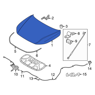 Kia OE - Front Hood Panel