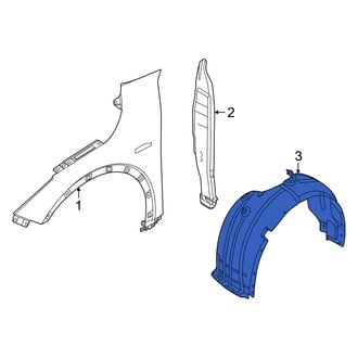 Kia OE - Front Right Fender Splash Shield
