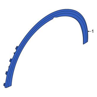 Kia OE - Rear Right Wheel Arch Molding