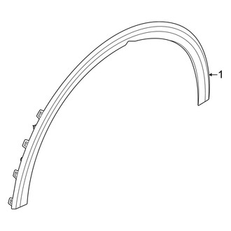 Kia OE - Fender - Exterior Trim