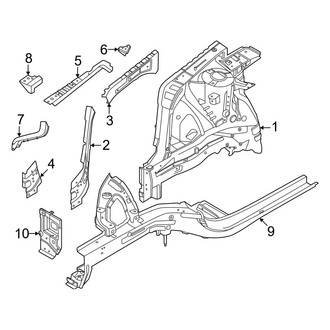 Kia OE - Fender - Inner Components