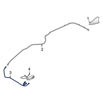 Kia OE - Front Antenna Cable