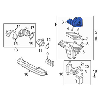 Kia OE - Upper Air Filter Housing