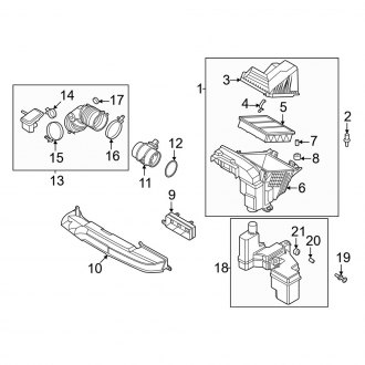 2025 Kia K4 OEM Air Intake Parts - Filters | CARiD