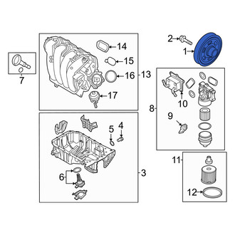 Kia OE - Engine Crankshaft Pulley