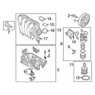 Kia OE - Engine Oil Drain Plug Gasket