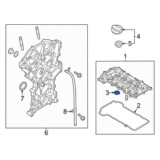 Kia OE - Engine Valve Cover Washer Seal