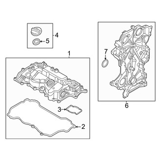 Kia OE - Engine / Transaxle - Valve & Timing Covers