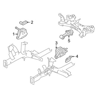 Kia OE - Engine / Transaxle - Engine & Transmission Mounting (C Engine VIN Character)