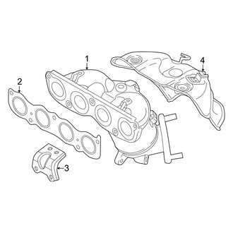 Kia OE - Exhaust System - Manifold (EX / GT-Line / LX / LXS 2.0L)