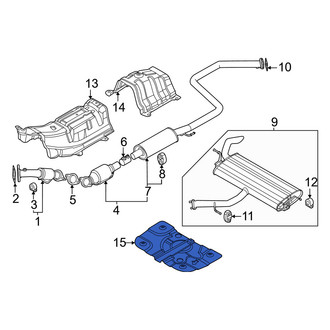 Kia OE - Rear Floor Pan Heat Shield
