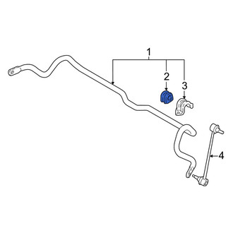 Kia OE - Front Suspension Stabilizer Bar Bushing