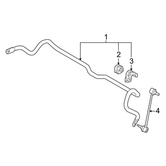 Kia OE - Front Suspension - Stabilizer Bar & Components (EX / GT-Line / GT-Line Turbo / LX / LXS)