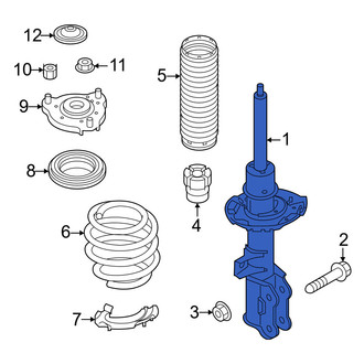 Kia OE - Front Left Suspension Strut