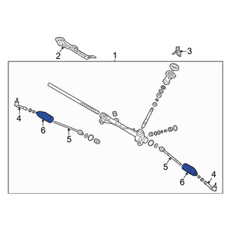 Kia OE - Rack and Pinion Bellows