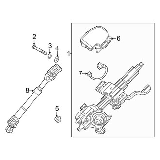 Kia OE - Steering Column Assembly