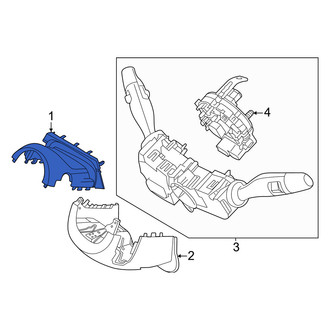 Kia OE - Upper Steering Column Cover