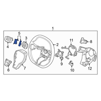 Kia OE - Left Steering Wheel Trim