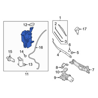 Kia OE - Washer Fluid Reservoir
