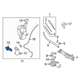 Kia OE - Windshield Washer Pump
