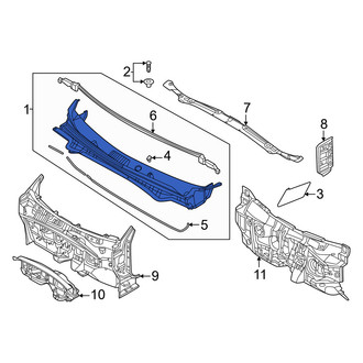 Kia OE - Cowl Cover
