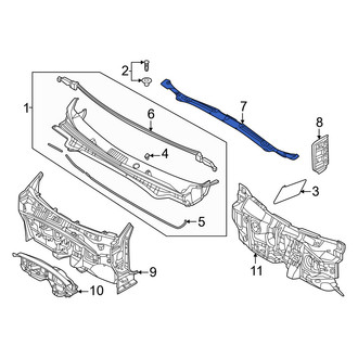 Kia OE - Front Center Cowl Panel