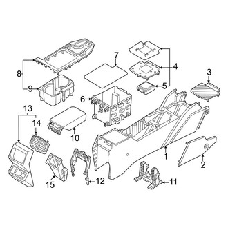 Kia OE - Console (Console Assembly)