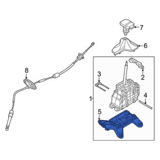 Kia OE - Automatic Transmission Shift Lever Bracket