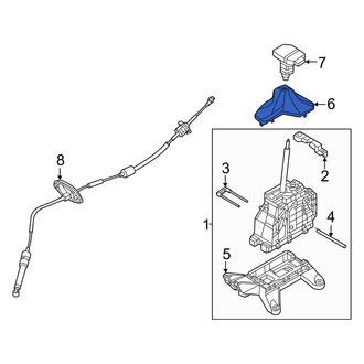 Kia OE - Automatic Transmission Shift Linkage Boot