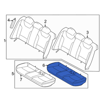 Kia OE - Rear Seat Cushion Foam