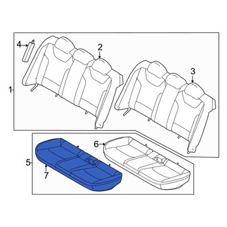 Kia OE - Rear Seat Cover