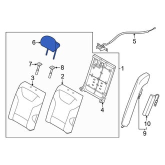 Kia OE - Rear Left Headrest
