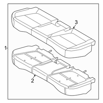 Kia OE - Rear Seat Cushion Foam