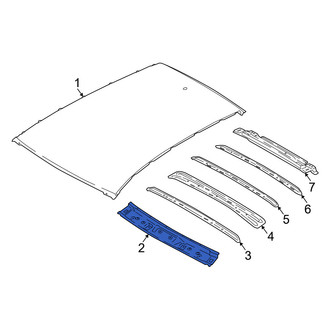 Kia OE - Front Roof Header Panel