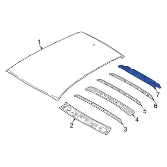 Kia OE - Rear Roof Header Panel