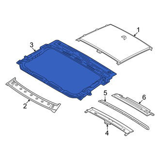 Kia OE - Sunroof Frame