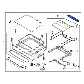 Kia OE - Sunroof Assembly