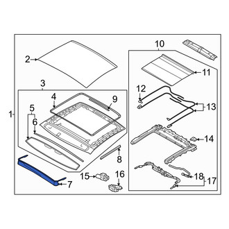 Kia OE - Sunroof Deflector