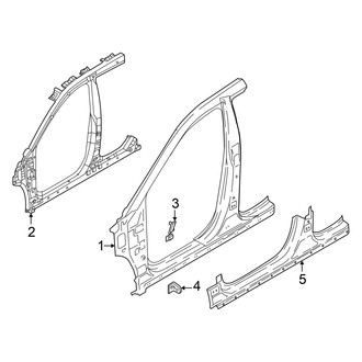 Kia OE - Pillars, Rocker & Floor - Aperture Panel