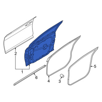 Kia OE - Front Left Door Shell