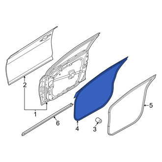 Kia OE - Front Left Outer Door Seal