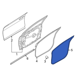 Kia OE - Front Left Inner Door Seal